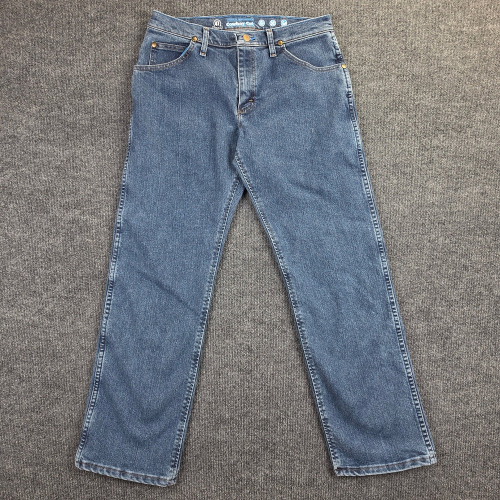 Wrangler 47MAVVS Cowboy Cut Jeans Men's 32x30 Premium Performance Regular Fit